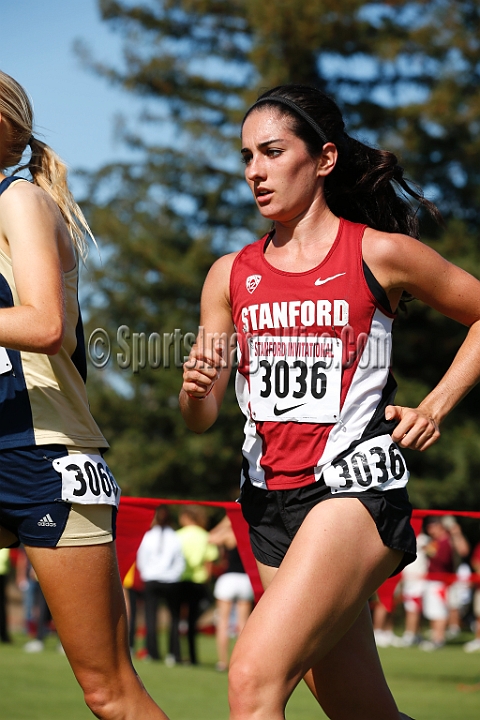 2014StanfordCollWomen-271.JPG - College race at the 2014 Stanford Cross Country Invitational, September 27, Stanford Golf Course, Stanford, California.